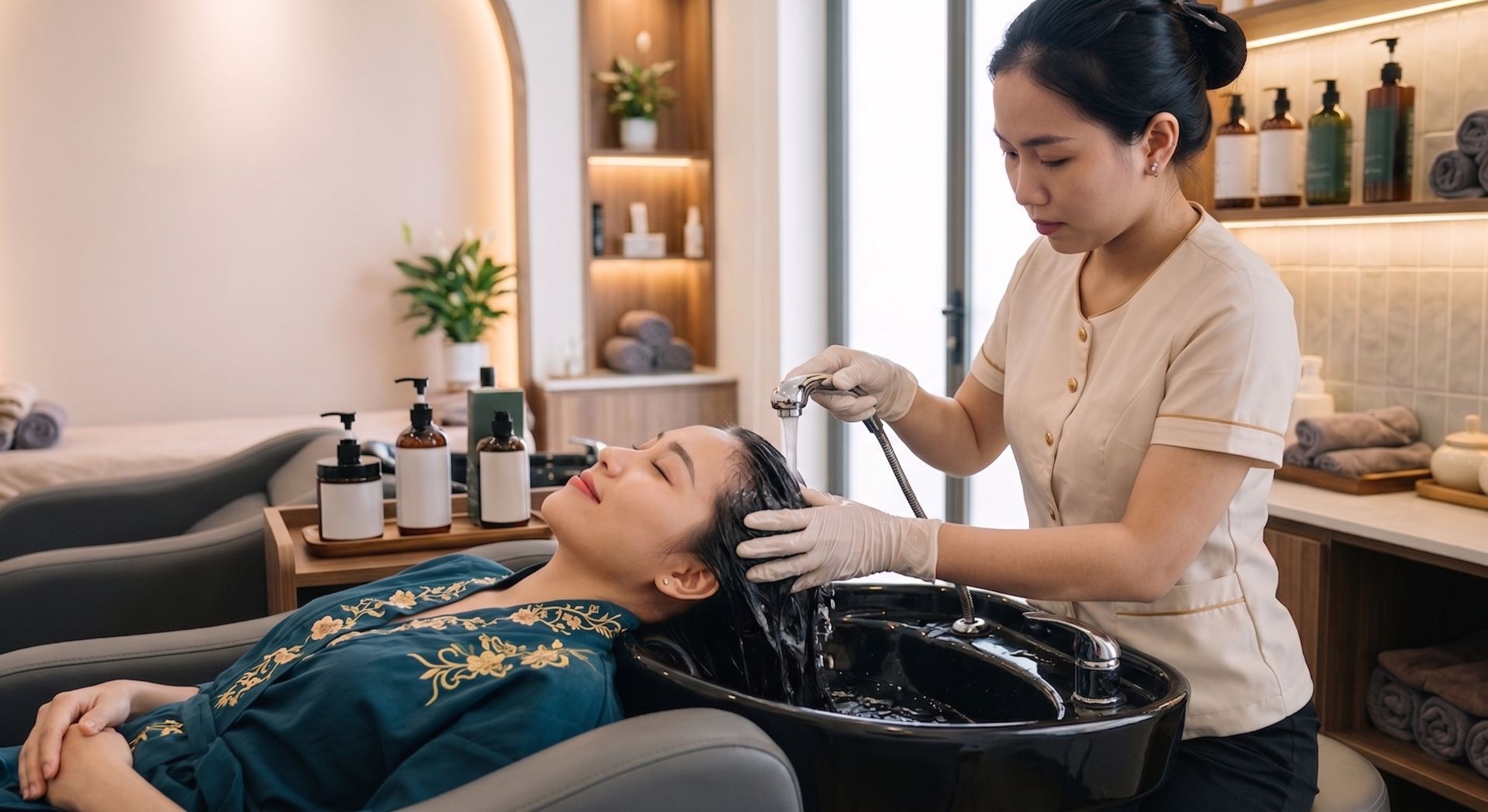 Tẩy tế bào chết da đầu